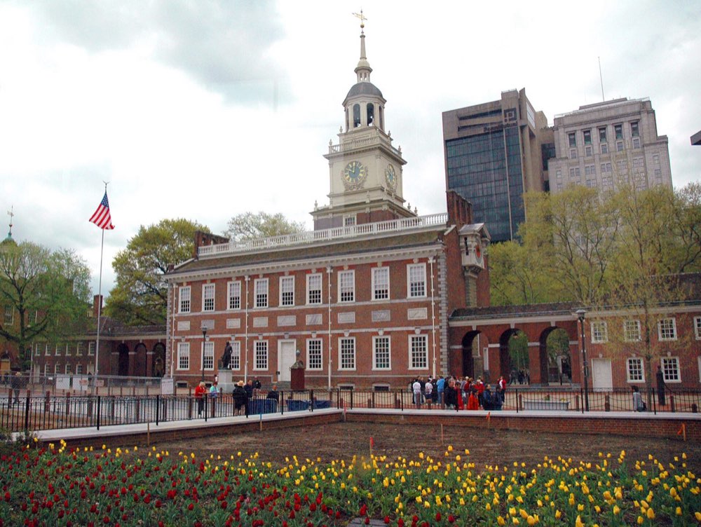 Independence Hall in Old City Philadelphia